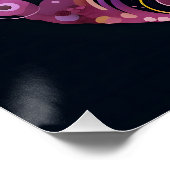 "Vrouwelijke bloei" Schoonheid van vrouwen Perfect Poster (Hoek)