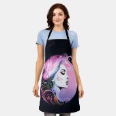 "Vrouwelijke bloei" Schoonheid van vrouwen Schort (Gedragen)