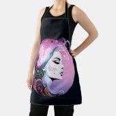 "Vrouwelijke bloei" Schoonheid van vrouwen Schort (Insitu)