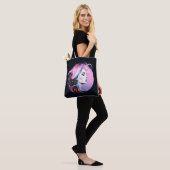 "Vrouwelijke bloei" Schoonheid van vrouwen Tote Bag (Op model)