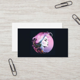 "Vrouwelijke bloei" Schoonheid van vrouwen Visitekaartje