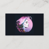 "Vrouwelijke bloei" Schoonheid van vrouwen Visitekaartje (Voorkant)