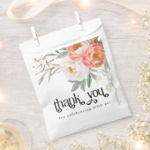 Vrouwelijke Bloemen Baby in Bloom Baby shower Bedankzakje (Geknipt)