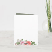 Vrouwelijke Bloemen & Diamant 30ste Verjaardag (Achterkant)