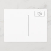 Vrouwelijke bloemen save the date briefkaarten (Achterkant)