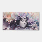 vrouwelijke bloemenontwikkeling bureaumat (Voorkant)