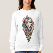 Vrouwelijke blouse trui (Voorkant)