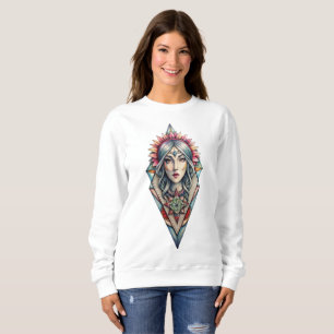 Vrouwelijke blouse trui