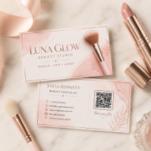 Vrouwelijke Blush Rose Gold Schoonheidssalon