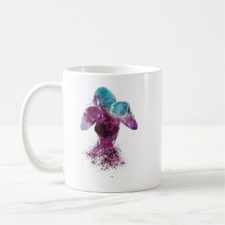 Vrouwelijke bokser koffiemok