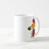 Vrouwelijke Bokser Koffiemok (Voorkant rechts)