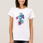 Vrouwelijke bokser t-shirt (Voorkant)