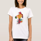 Vrouwelijke Bokser T-shirt (Voorkant)