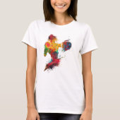 Vrouwelijke Bokser T-shirt (Voorkant)