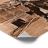 Vrouwelijke brandweerlieden Pearl Harbour 7 decemb Poster (Hoek)