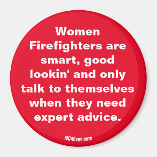 Vrouwelijke brandweermannen zijn ... magneet