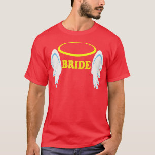 Vrouwelijke bruid tot bruid, team bruid, bruid, ne t-shirt
