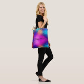 Vrouwelijke Canvas tas (Op model)