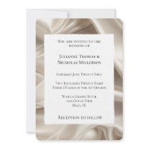 Vrouwelijke Champagne Gouden Faux Satijn Huwelijk