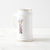 Vrouwelijke Chef Bierpul (Voorkant links)