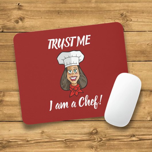 Vrouwelijke Chef Muismat