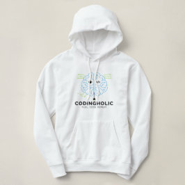 Vrouwelijke Clean Tech Brain Code Grafische Ontwik Hoodie