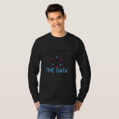 Vrouwelijke datawetenschap software engineering we t-shirt (Voorkant volledig)