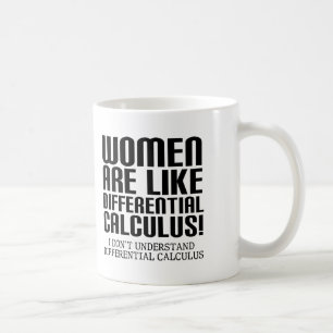 Vrouwelijke Differentiaalrekening Funny Mok Reis M