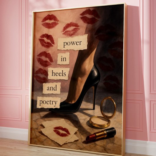 Vrouwelijke Empowerment Poster | Modieuze Quote Pr