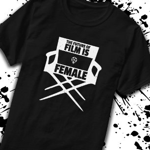 Vrouwelijke Filmregisseurs De Toekomst Van Film Is T-shirt