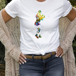 Vrouwelijke Flag Football Speler T-shirt