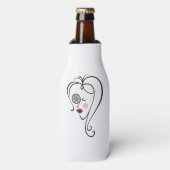 Vrouwelijke Fotograaf Flesjeskoeler (Fles Voorkant)