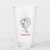 Vrouwelijke Fotograaf Glas (Voorkant)
