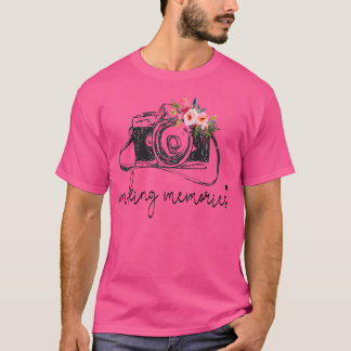 Vrouwelijke Fotograaf Maakt Herinneringen Fotograf T-shirt