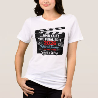 Vrouwelijke Gepensioneerde Leerkracht 3e Graad 202 Tri-Blend Shirt