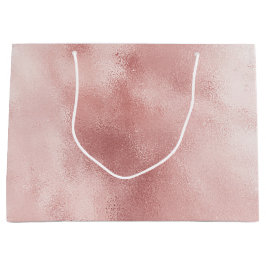 Vrouwelijke Glam Roze Bruiloftsfeest Groot Cadeauzakje