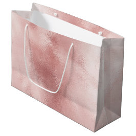 Vrouwelijke Glam Roze Bruiloftsfeest Groot Cadeauzakje