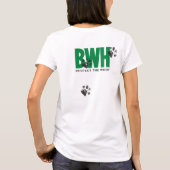 Vrouwelijke Hanes Tee Shirt (Achterkant)