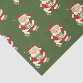 Vrouwelijke hardloop Kerstvakantie Tissuepapier (Detail)
