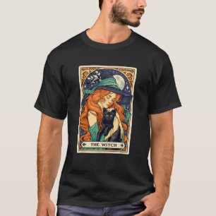 Vrouwelijke Heksen Tarotkaart voor Vrouwen en Meis T-shirt