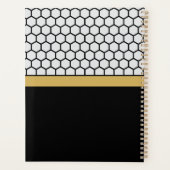 Vrouwelijke honingbij bijenbijenbijenbijenbijenhon planner (Achterkant)