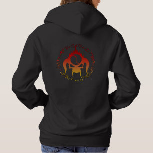 Vrouwelijke hoodie met zeven dodelijke zonden