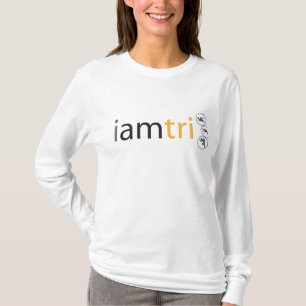 Vrouwelijke iamtri uitgerust met een hoodie t-shirt