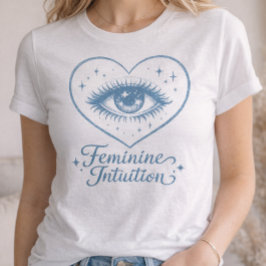 Vrouwelijke Intuïtie T-shirt Boho Spiritueel Oog
