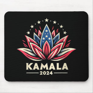 Vrouwelijke Kamala Harris 2024 presidentscampagne Muismat