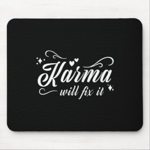 Vrouwelijke karma zal het repareren - Spirituele M Muismat