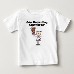 Vrouwelijke kenner van cakeversiering