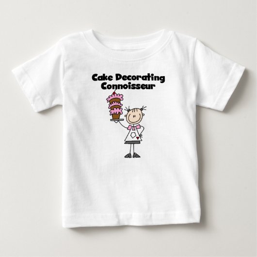 Vrouwelijke kenner van cakeversiering (Voorkant)