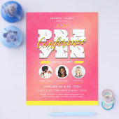 Vrouwelijke kerk Prayer Conference Service Flyer (Enkel)