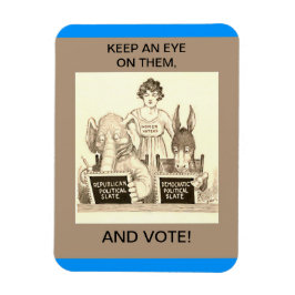 vrouwelijke kiezers, woede, verkiezingen magneet